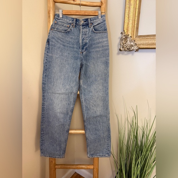 Denim Forum Aritzia the bf high rise loose 26L EUC - Picture 8 of 8